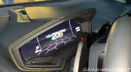 LOCATION HURACAN EVO SPYDER 3