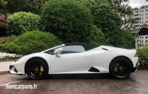 FAQ 8 huracan evo spider location monaco nice cannes saint tropez florence pour mariage