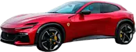 Paris Location Voiture de Luxe 16 ferrari purosangue rouge en location